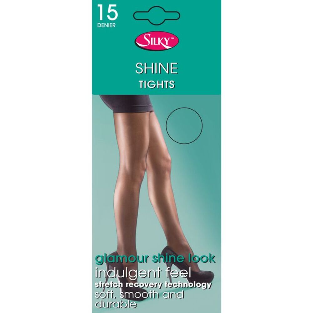 Silky Womens/Ladies Shine Tights (1 Pair) / Bronze